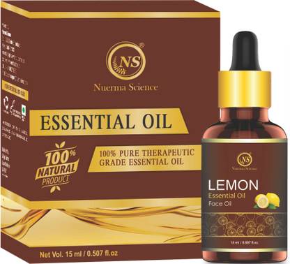 Nuerma Science 100% Pure Lemon Essential Oil (Hair Oil For Dandruff Free Scalp) Hair Oil