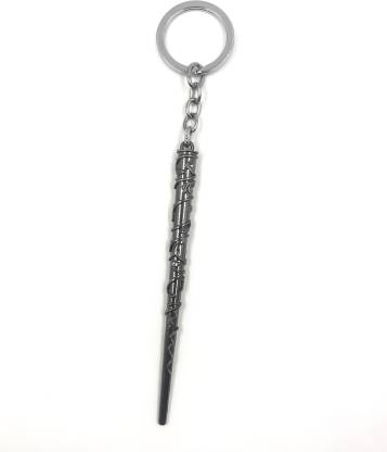 Good Goody Harry Potter Wand Spiral Keychain | Magical Wand Spells Wizards Keyring | Dumbledore Voldemort Ron Hermione Collectable Key Chain