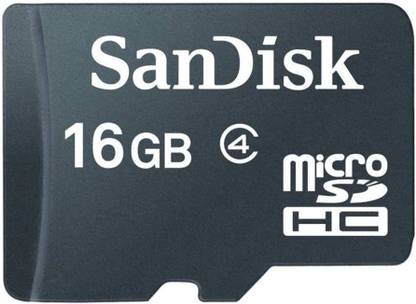 SanDisk abc1234 microSDHC 16 GB MicroSD Card Class 4 4 MB/s  Memory Card Compatible with Mobile, Computer, Tablet