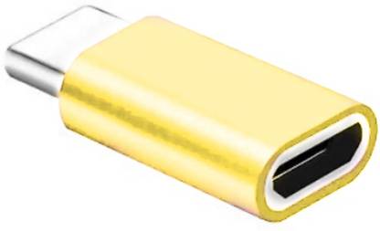 Sharp beak Yellow USB Type C Adapter,Micro USB to USB C Adapter, Data Syncing and Charging Adapter Phone Converter