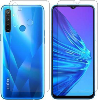 Firstkart Front and Back Tempered Glass for Realme 5, Realme 5s, Realme 5i