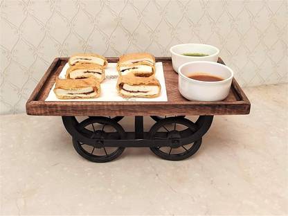Xllent Innovative Thela Design Tray Serving Set