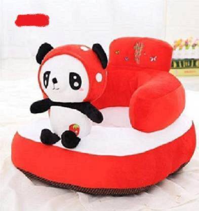 Ms Aradhyatoys baby sitting red chair car soft toy 42 cm  - 42 cm