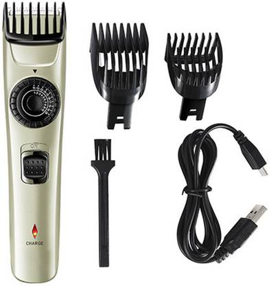 VGR V-031 electrical best quality professional GROOMING, TRIMMER, RAZOR, SHAVER with QUICK CHARGE, CORDLESS, RECHARGEABLE & WIRELESS for HOME use, TRAVEL use & SALOON use Trimmer 100 min  Runtime 2 Length Settings