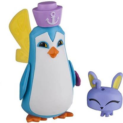 Jazwares Animal Jam Sir Penguin & Pet Bunny Mini Figure