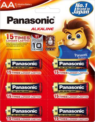 Panasonic Alkaline AA   Battery