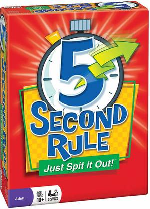 Aaryan Enterprise 5 Second Rule Adult Game for Fun Party & Fun Board Game