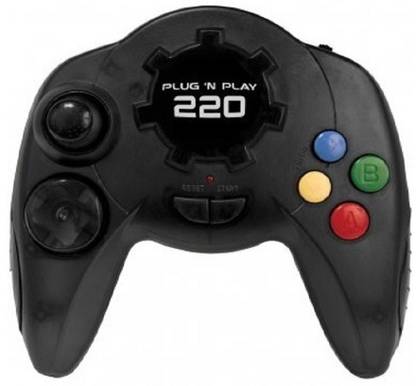 क्लबिक्स PLUG N PLAY TV GAME CONSOLE: 220 VIDEO GAME मारियो के साथ
