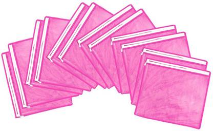 MR.INDIAN single saree cover pink set of 12 pics ICC0115