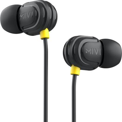 mivi rock roll e5 with hd sound wired headset