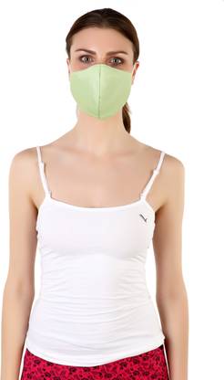 EKAVACH.IN eN95 6 Layers Reusable EKVCH-GREEN-M12 Washable Cloth Mask