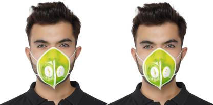 Lucky Bird Transparent Pollution Face Mask T_Mask_016-5 PC