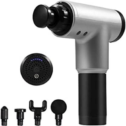 kb marty DOT1S Facial Massage Gun Portable Vibration Muscle Body Massager with 4 Heads & 6 Adjustable Speed Vibrator for Neck, Leg, Hand & Back Massager (Multicolor) Massager