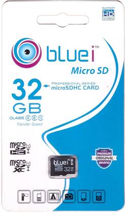 Bluei 32gb microsdhc 32gb 32 GB MicroSD Card Class 10 17 MB/s  Memory Card Compatible with Mobile