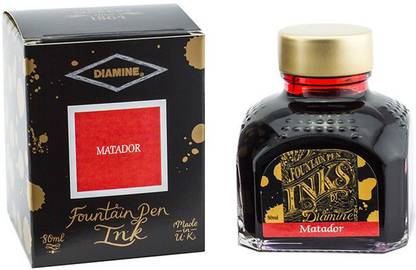 DIAMINE Diamine MATADOR 80 ML Ink Bottle