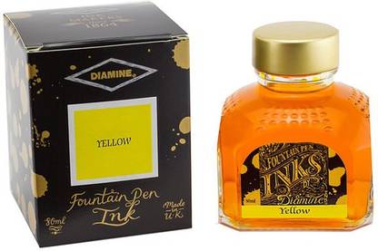 DIAMINE Diamine YELLOW 80 ML Ink Bottle