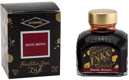DIAMINE Diamine RUSTIC BROWN 80 ML Ink Bottle