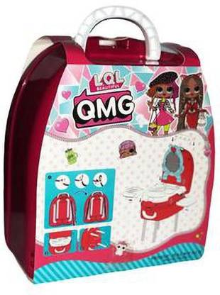 TULLY Pretend Play make-Up Cosmetic Set with Storage Backpack