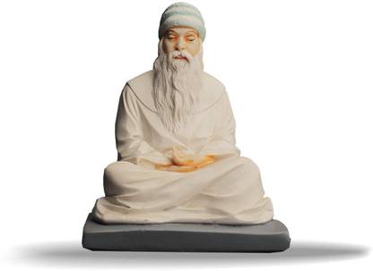 Sai Divya Shri Osho Guru Statue Decorative Showpiece  -  17.78 cm