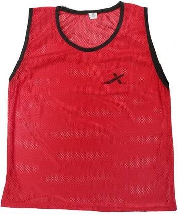 VECTOR X VX-BIBS-RED-L Large Football Bib
