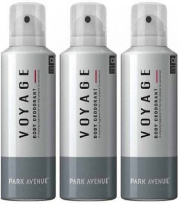 PARK AVENUE VOYAGE & VOYAGE Deodorant Spray  -  For Men