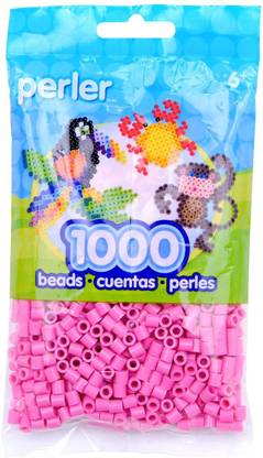Perler Beads Pbb80-19-19006 Fun Fusion Bead, Bubble Gum, 1000-Pack