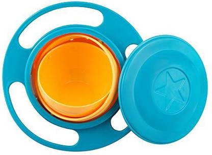 Planet 786 Plastic Cereal Bowl Magic Baby Bowl - 360 Degree Rotation | Best Feeding Bowls for Babies