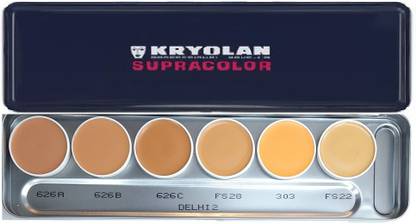 KRYOLAN Supracolor Palette 6 Color (Delhi -2) Concealer