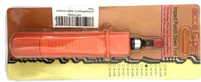 acce & peri Impact Punching Tool Networking Fix Cut Off Punch Down 110/88 Type HT-314B Blade & Adjustable Spring for Seating Wire Into Terminal Cable Insertion Termination Impact Punching Tool Networking Fix Cut Off Punch Down 110/88 Type HT-314B Blade & Adjustable Spring for Seating Wire Into Terminal Cable Insertion Termination Manual Crimper
