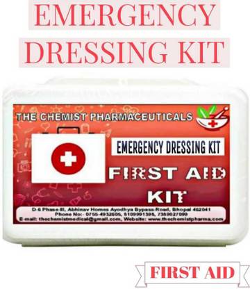 THE CHEMIST FIRST AID EMERGENCY DRESSING KIT-01 First Aid Kit