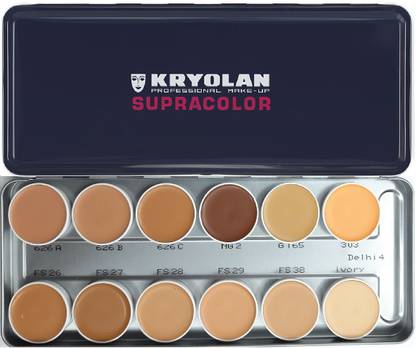 KRYOLAN Supracolor Palette 12 Color Foundation