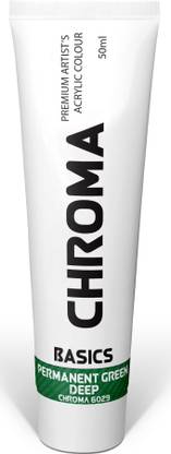 chroma Green Deep Acrylic Paint 50ML