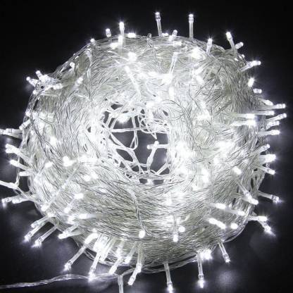 Ledtech 42 LEDs 9.75 m White Steady String Rice Lights