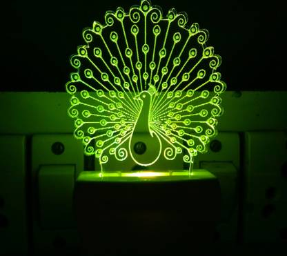 UKANI LATEST PEACOCK DESIGN Night Lamp