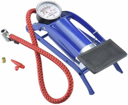 FLY WHEELZ 80 psi Tyre Air Pump for Car & Bike