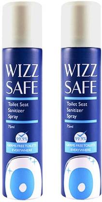 Melenge Wizz Safe Toilet Seat Sanitizer Spray Regular Spray Toilet Cleaner
