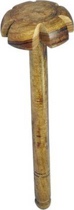 Paacchi Handmade Wooden Madani Mixer/ Blender/ Rahi/ Dal Ghotni for Kitchen 12 Inches Wood Spiral Whisk