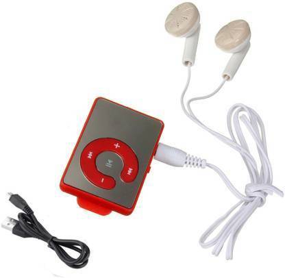 UPROKT Mini Rechargeable MP3 Player Portable music player pocket Clip Stylish Mini Mp3 Player with Data Cable and Earphone TF/SD Card Support for Jogging, Running, Gym 32 GB MP3 Player 64 GB MP3 Player