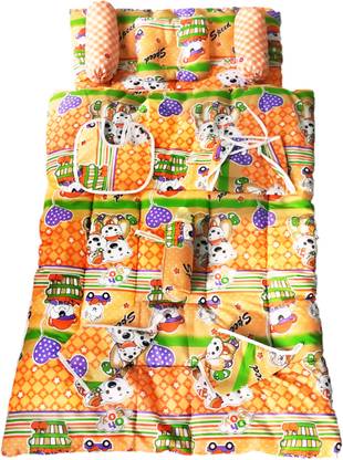 Lakshay Kids Collection Baby Bedding Razai Set with 11 Accessiories