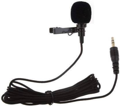 ATEKT 3.5mm Clip Microphone For Youtube | Collar Mike for Voice Recording | Lapel Mic Mobile, PC, Laptop, Android Smartphones, DSLR Camera Microphone Microphone Camera Microphone