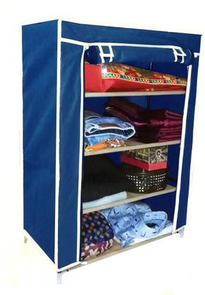 CMerchants STORAGE WARDROBE-S8 PP (Polypropylene) Collapsible Wardrobe