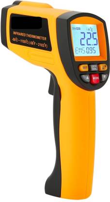 High Precision Industrial Infrared Thermometer Handheld Digital LCD Non-Contact