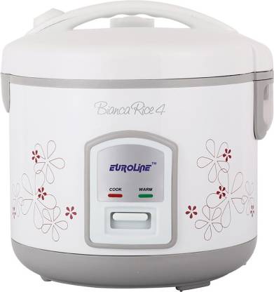 Euroline ELRC 10 DX-1L Electric Rice Cooker with Steaming Feature