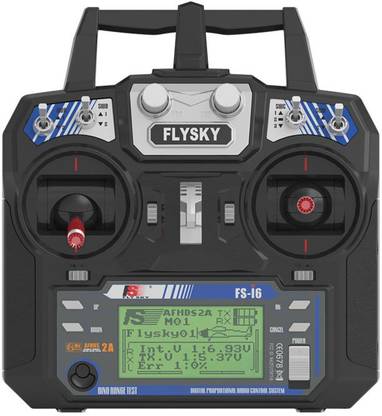 NEBULARCTECH FLYSKY FSI6 with IA6B Remote control, Transmitter Receiver for RC Airplane, , , car, etc... Educational Electronic Hobby Kit