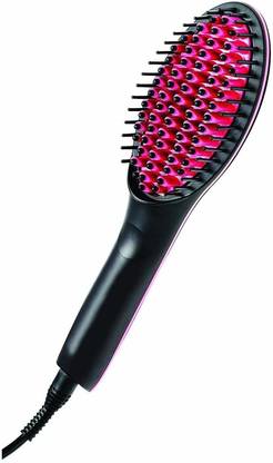 Drunna 2 in 1 Nano Women's Electric Hair Straightening LCD Screen Comb Brush with Temperature Control 2 in 1 Nano Women's Electric Hair Straightening LCD Screen Comb Brush with Temperature Control Hair Straightener Brush