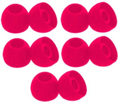 UTM Soft Silicone Multi Color Rubber Earbuds Tips Eartips Earpads Earplugs in Earphones and Bluetooth, Compatible With Sennheiser, Skullcandy, Samsung, Sony, JBL, Mi, Beats Medium Size 10 pcs (5 pair) In The Ear Headphone Cushion