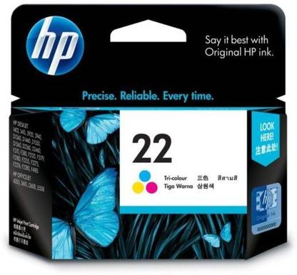 HP C9352AA Black + Tri Color Combo Pack Ink Cartridge