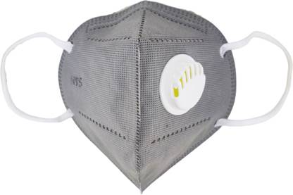 TRY N95 5-PLY ANTI POLLUTION MASK WITH RESPIRATOR Reusable, Washable