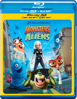 Monsters vs Aliens (Blu-ray 3D & Blu-ray) (2-Disc)