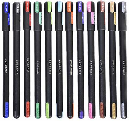 Linc 0.6 To 1.0mm Gel Pen Hard Box Case | Fast Dry, Waterproof Ink For Smooth Writing Gel Pen